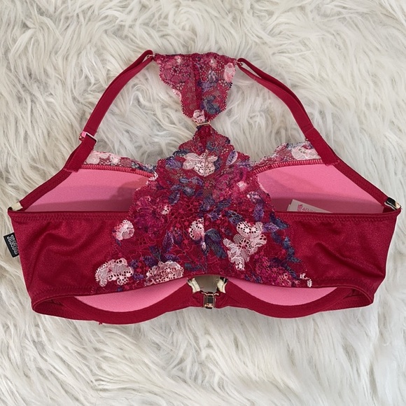 PINK Victoria’s Secret Floral Date Push Up NWT - Picture 5 of 6